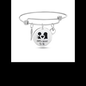 Steel Nightmare Before Christmas Bracelet